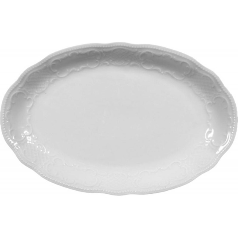 Seltmann Weiden SALZBURG UNI 6 SERVĒJAMAIS ŠĶĪVIS 28CM OVĀLS, Seltmann Weiden