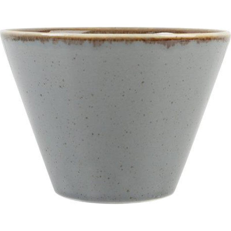 Porland SEASONS tumši pelēka konusveida bļoda 5.5cm, 5cl, Porland