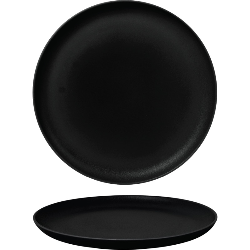 Leela Baralee FINE PLUS &Scaron;ĶĪVIS 16CM, MELNS, PORCELĀNS, Leela Baralee