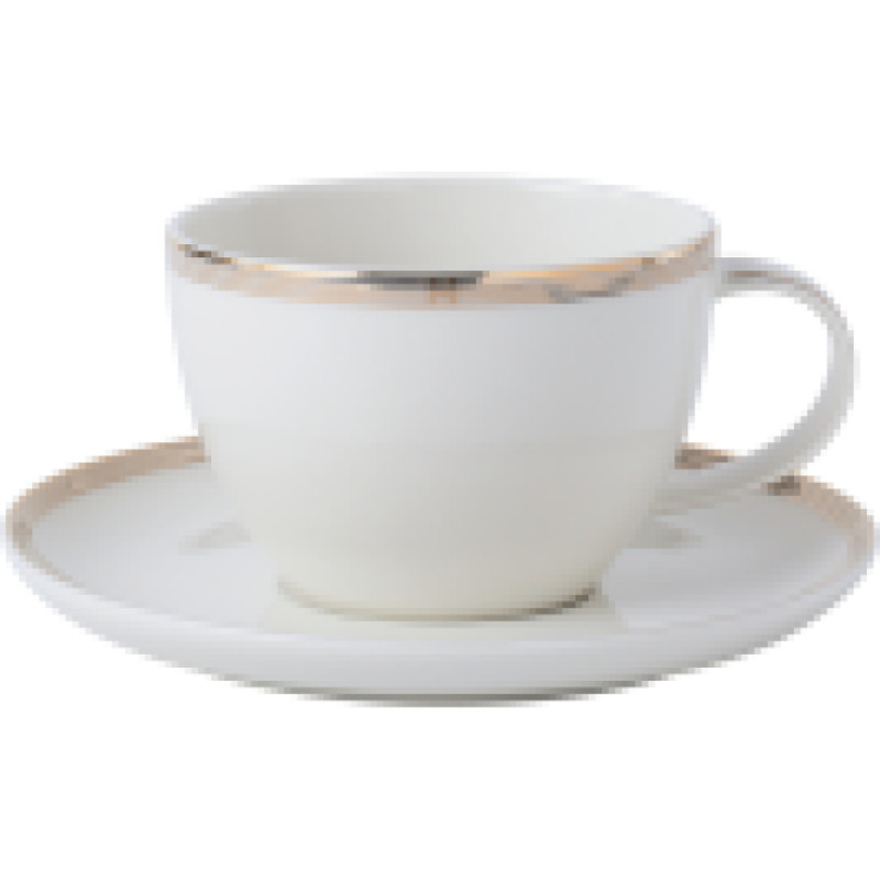 Quality Ceramic LA SAGESSE TASE 250ML AR APAKŠTASI 15CM, Quality Ceramic