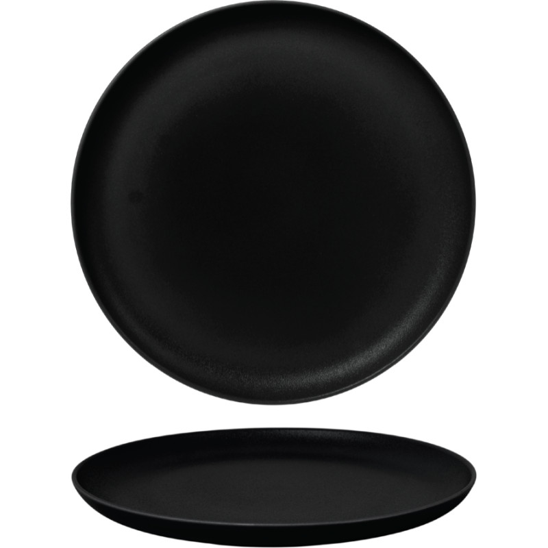 Leela Baralee FINE PLUS &Scaron;ĶĪVIS 21CM, MELNS, PORCELĀNS, Leela Baralee