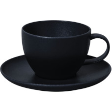 Leela Baralee FINE PLUS TASE 250ML, MELNA, PORCELĀNS, Leela Baralee