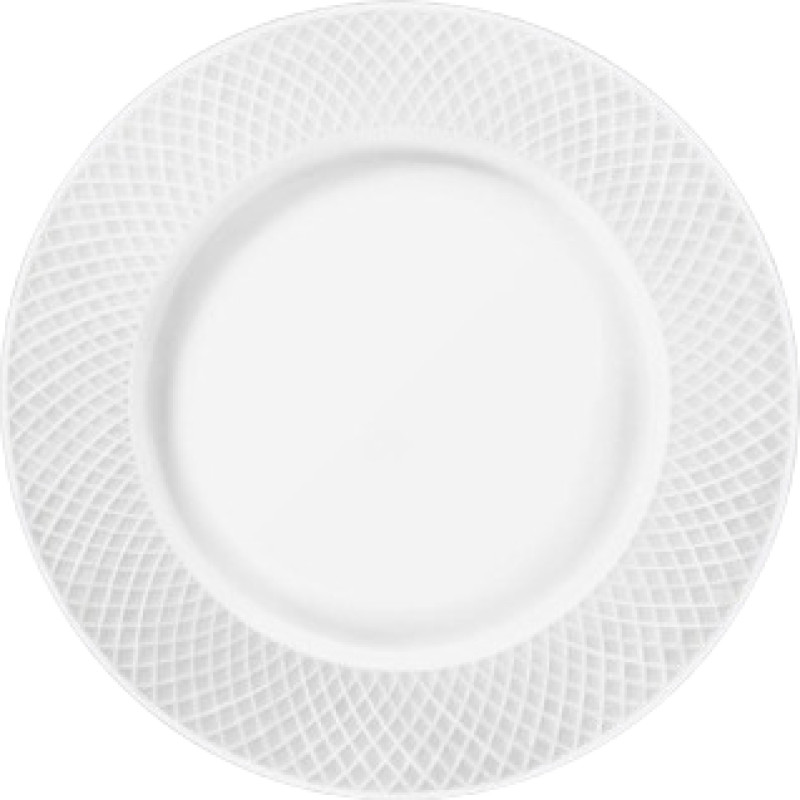 Wilmax JULIA DESERTA &Scaron;ĶĪVIS 20CM, BALTI, PORCELĀNS, Wilmax