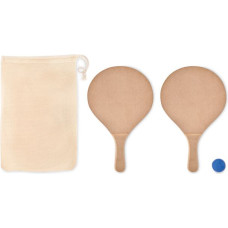 Beach tennis set