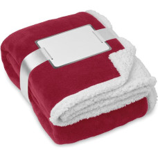 Blanket coral fleece/ sherpa