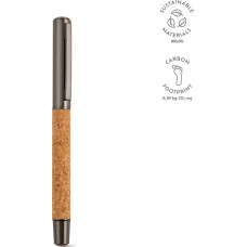 Faulkner Pen Cork and rSS. Blue 2km Dokumental® ink