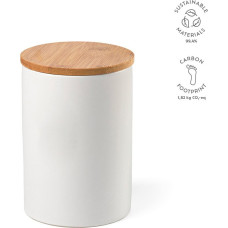 Munch 1000 Canister Ceramic 980ml. Bamboo lid