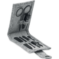 RPET felt 6 piece manicure set