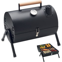 Portable barbecue with chimney