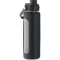 Glass bottle with sleeve 750 ml