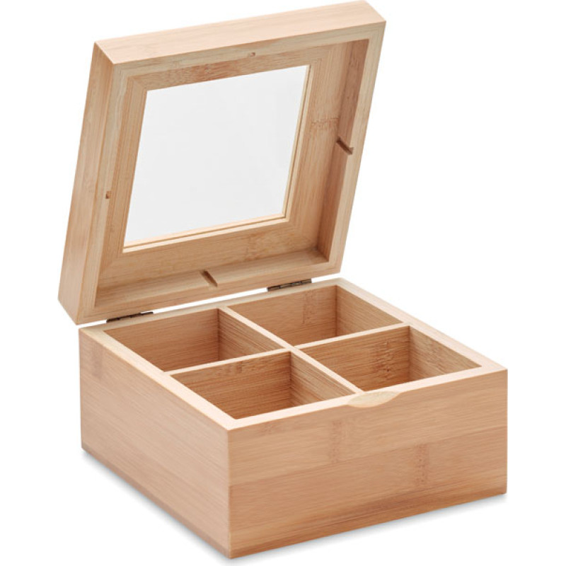 Bamboo tea box