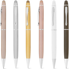 JULIE. Ball pen in recycled aluminum (100% rAL) with touch tip