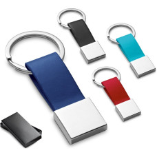 BUMPER. Metal and PU keyring