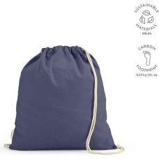 Lhotse Drawstring Bag rCotton 140gsm. rCotton Rope Straps