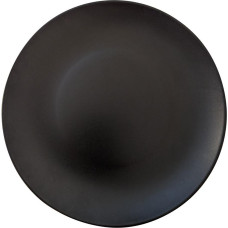 Keramika ALFA PUSDIENU &Scaron;ĶĪVIS MELNS MATĒTS 27 CM, Keramika