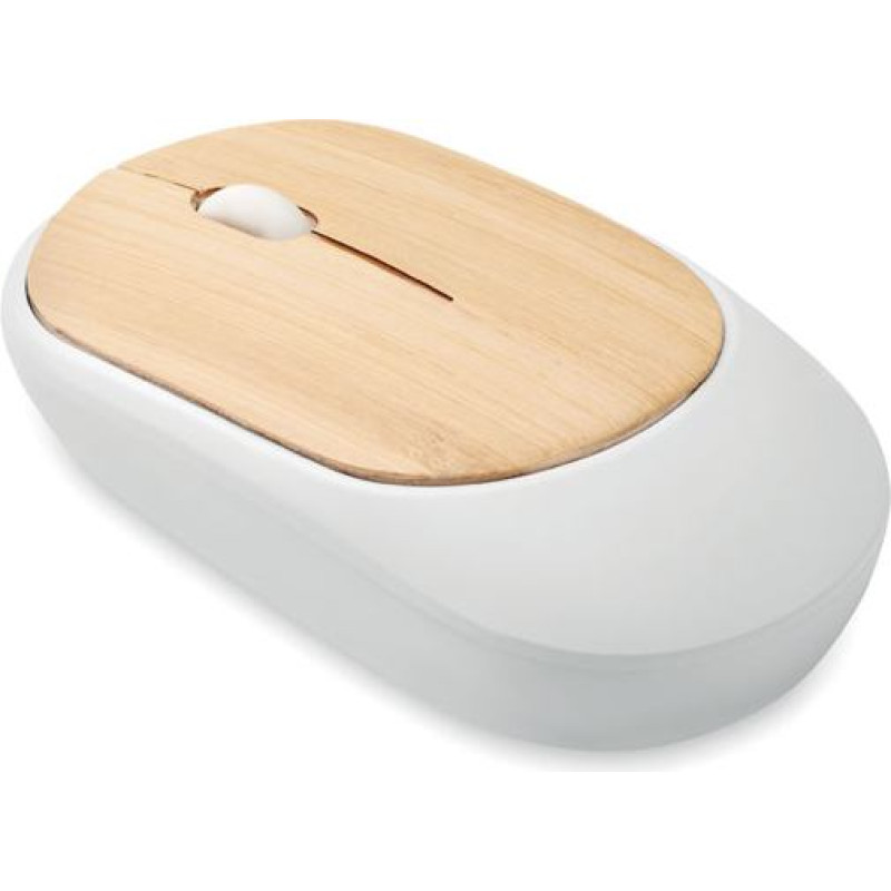 Wireless mouse in bamboo