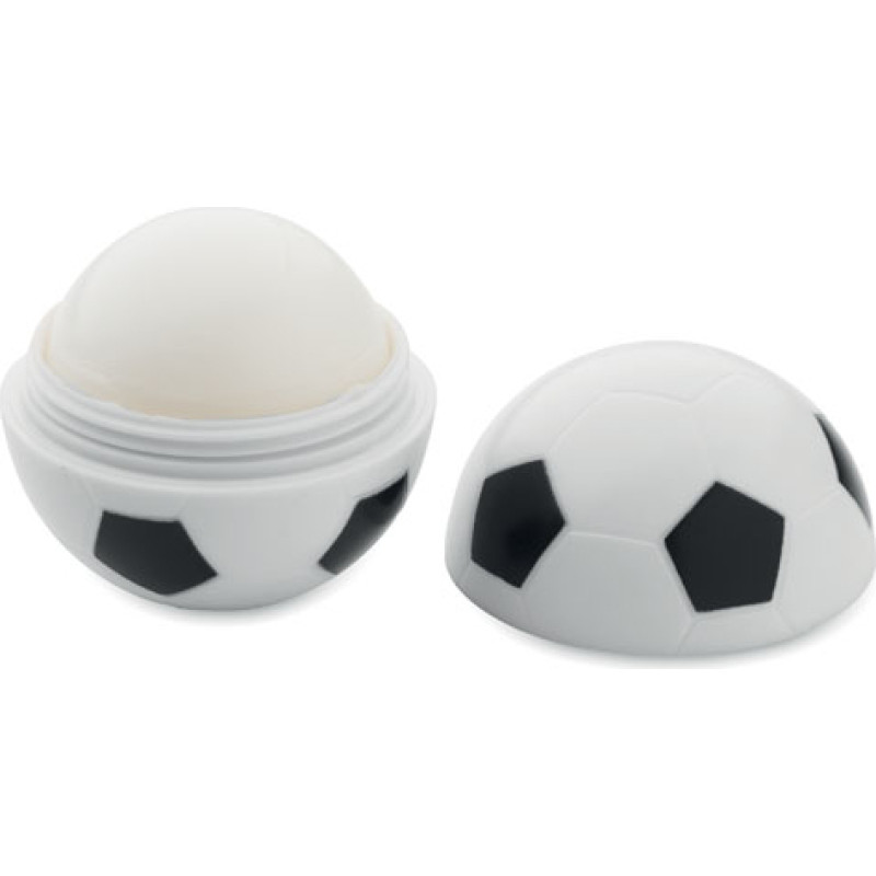 Lip balm in football shape