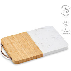 Degas Board Marble and Bamboo with handle