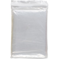 Foldable raincoat in polybag
