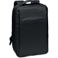 Laptop backpack in 300D RPET