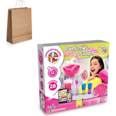 Science4You Perfume & Soap Factory Kit III. Educational game supplied with a kraft paper gift bag (115 g/m²)