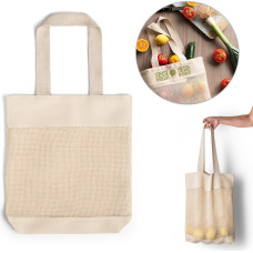 MUMBAI. 100% cotton mesh bag (180 g/m²)