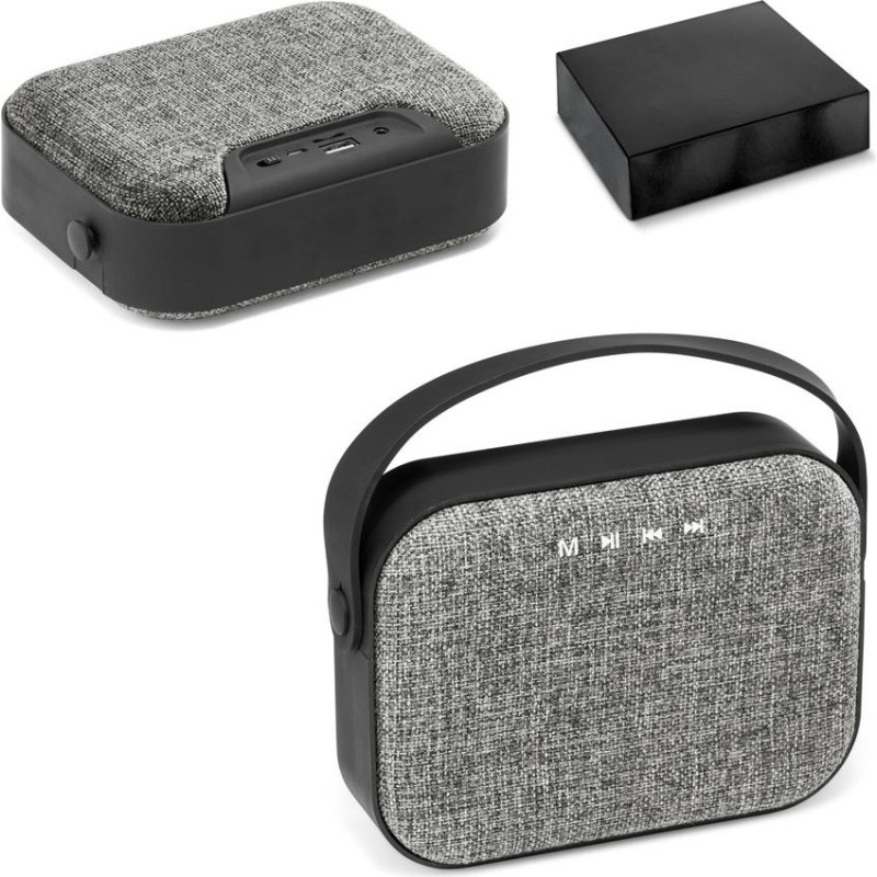 TEDS. Portable 6W speaker with 4h battery life in ABS