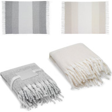 COMFY. Blanket in recycled polyester (100% rPET) (300 g/m²), with a mohair feel