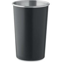 Recycled stainless steel cup