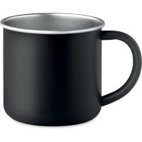 Recycled stainless steel mug