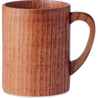 Oak wooden mug 280 ml