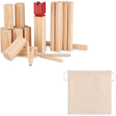 Pinewood outdoor throwing game