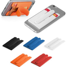 CARVER. Silicone card holder and smartphone holder