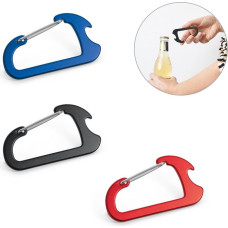 CLOSE. Carabiner with aluminium capsule opener