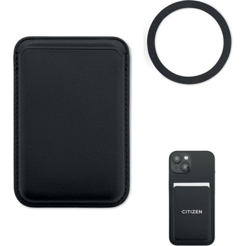 Magnetic credit card holder