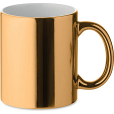 Ceramic mug metallic 300 ml