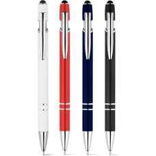 NEIL. Ballpoint pen with recycled aluminium (100% rAL) body and touch tip