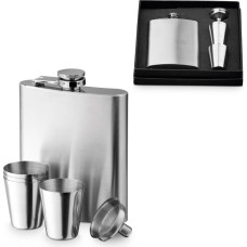 NOVAK. Stainless steel bottle and glasses set 200 mL