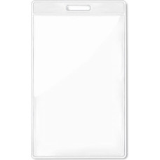Transparent badge 7.5cmx12.5cm