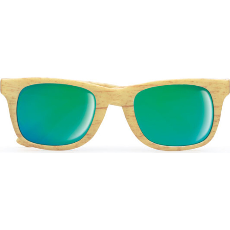 Wooden look sunglasses