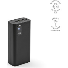 Hertz Powerbank rABS 30000mAh. LED display. 22.5W Charges laptop