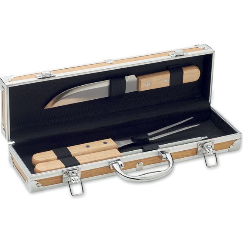 Stainless steel barbecue tools