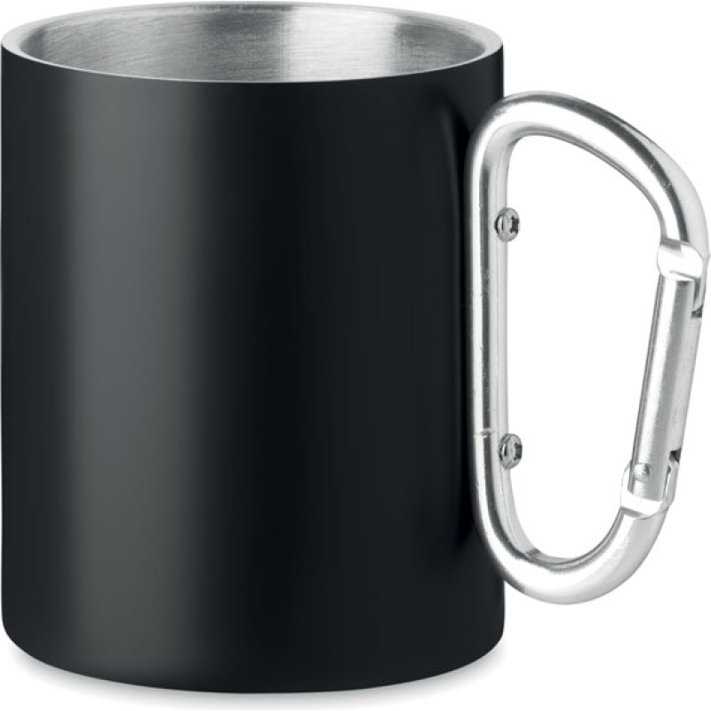 Double wall metal mug 300 ml