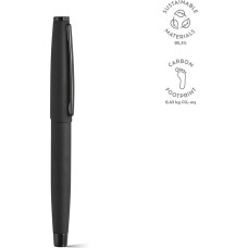 Dreiser Pen rStainless Steel. Black 1km Dokumental® ink